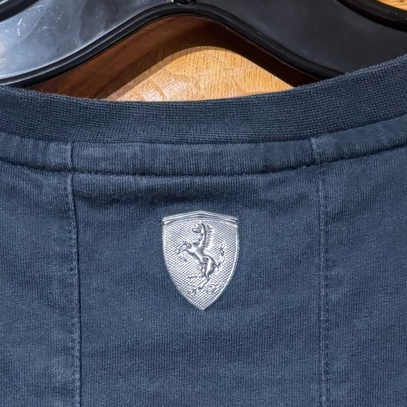 Puma Ferrari Men's Formula 1 Black T-Shirt Size Small - Picture 8 of 8